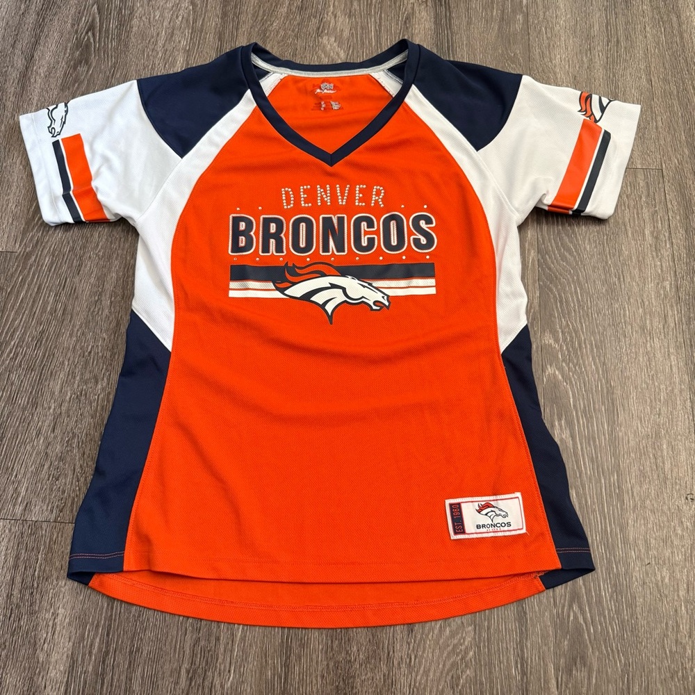 Denver Broncos Rhinestone Jersey
